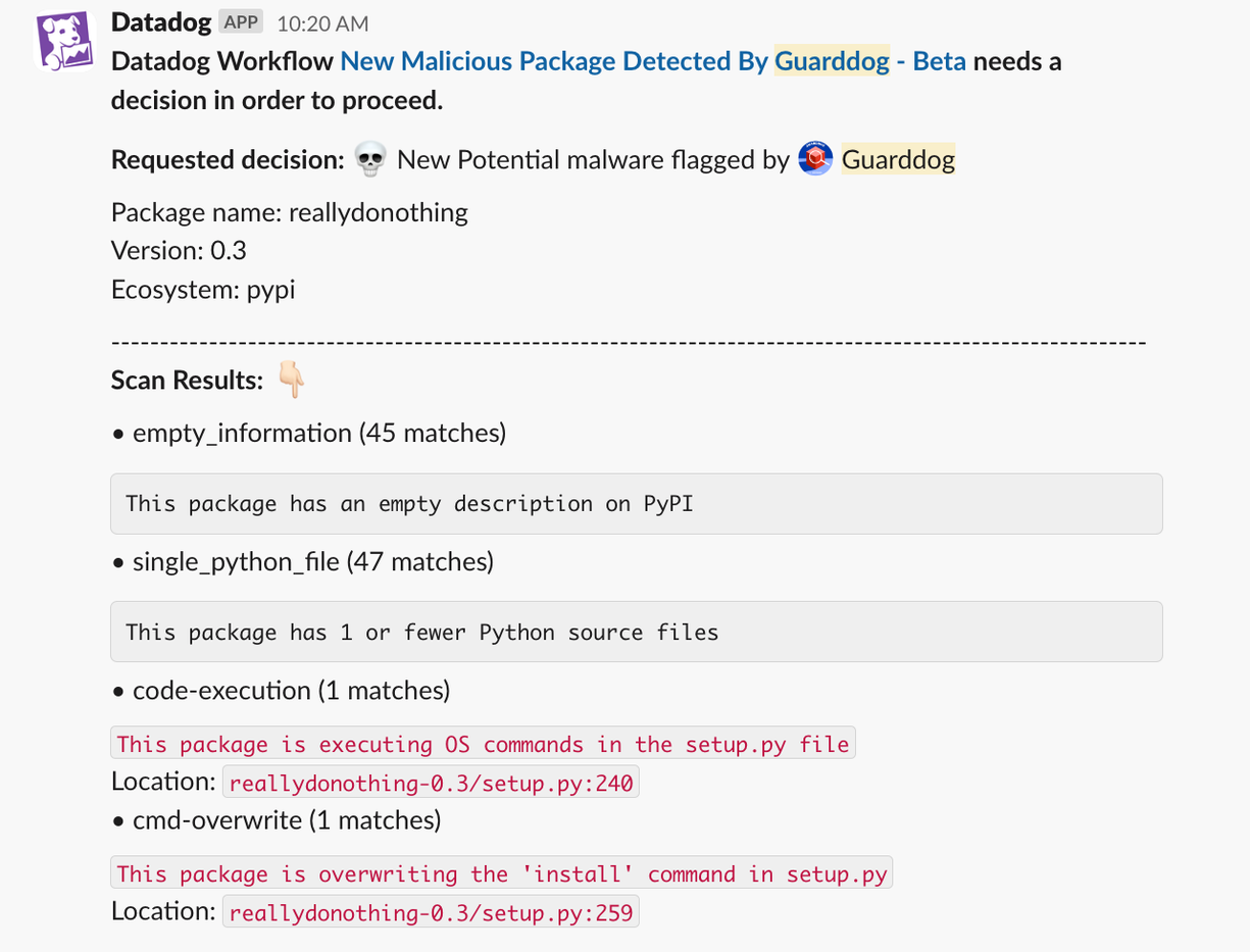 Slack-based triage workflow