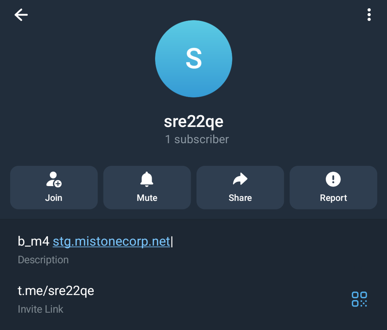 MUT-4831 Telegram account