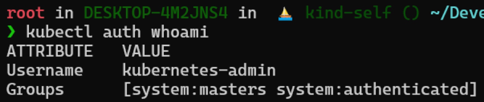 user & group information